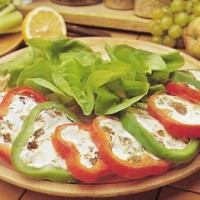 Peppers & cream cheese